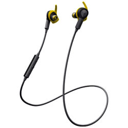 Jabra Sport Coach Wireless In-Ear Headphones With Audio Coaching & TrackFit Motion Sensor Yellow
